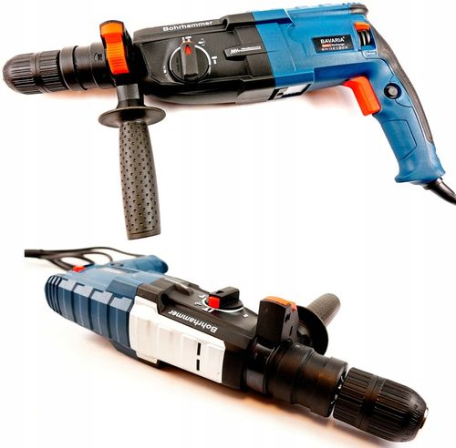 MŁOTOWIERTARKA 2800W SDS+ 2xGŁOWICA 16WIERTEŁ na Arena.pl