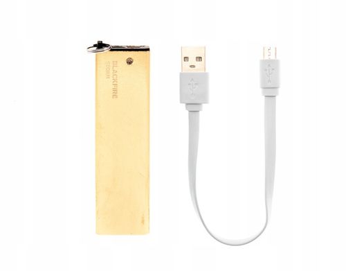 Paralizator kieszonkowy do obrony latarka Blackfire Storm Gold brelok na Arena.pl