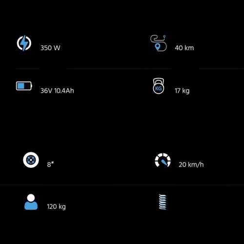 Hulajnoga elektryczna skate flash echo 350w zasięg do 40km mocna bateria na Arena.pl