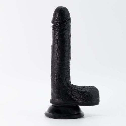 Crushious Inviktus 7 Liquid Silicone Dildo Black na Arena.pl