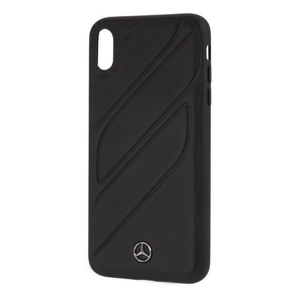 Etui Mercedes do iPhone XS Max, Czarny zdjęcie 3