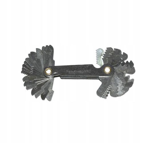 Gwintomierz MWGa 60 - MWPa A 55 (40 grzebieni) - precyzyjny wzornik gwintów na Arena.pl