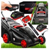 KOSIARKA AKUMULATOROWA 42CM MOCNA INDUKCYJNA 40V ZESTAW BATERIA 4AH MOC