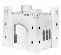 Kartonowy Wspaniały Pałac do złożenia zabawy i pokolorowania Tektorado