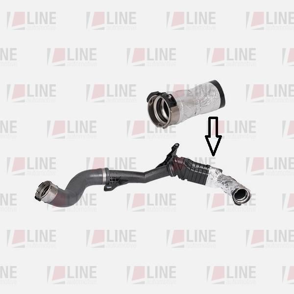 RURA WĄŻ TURBO INTERCOOLERA DACIA LOGAN / RENAULT CLIO / THALIA 1,5dCi zdjęcie 2