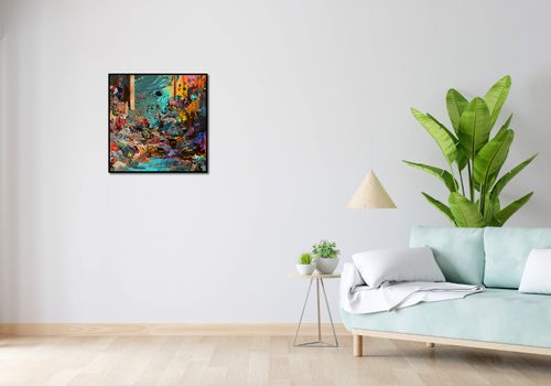 Plakat 60x60cm Wszystko i Nic na Arena.pl