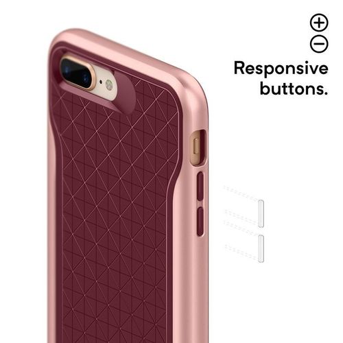 Caseology Apex Case - Etui iPhone 8 Plus / 7 Plus (Burgundy) na Arena.pl