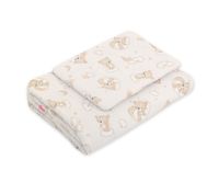 Komplet pościeli dla niemowląt z wypełnieniem 2-cz 75x100cm NEWBORN