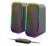 Zestaw głośników 2.0 SpeedLink TOKEN RGB Gaming Stereo Speaker 12 W czarny