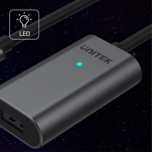 Unitek U304A wzmacniacz sygnału USB-C na USB(A) 5M na Arena.pl