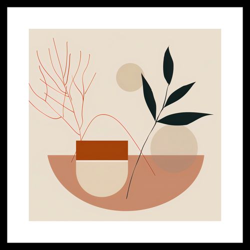 Plakat 40x40cm Botaniczna Przymiarka na Arena.pl