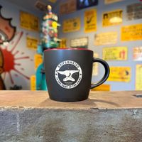 Kubek Trollsky 350 ml 'Knifemaking Is The Name Of The Game' Czarny