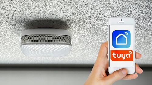 Czujnik Dymu WiFi Zamel CDB-03 integracja z TUYA na Arena.pl