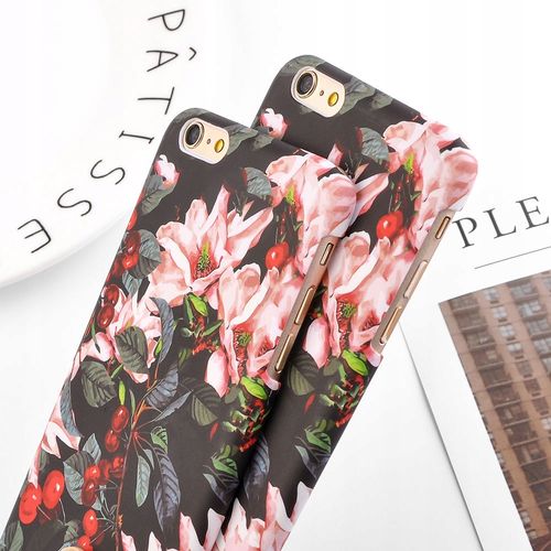 Etui Hard Case Iphone X kwiaty Mat na Arena.pl