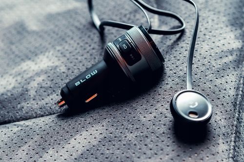 TRANSMITER BLUETOOTH SAMOCHODOWY ŁADOWARKA ZESTAW GŁOŚNOMÓWIĄCY USB na Arena.pl