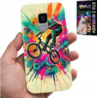 ETUI DO SAMSUNG GALAXY S9 - ROWERY BMX TRIKI SPORTY WYCZYNOWE +FOLIA