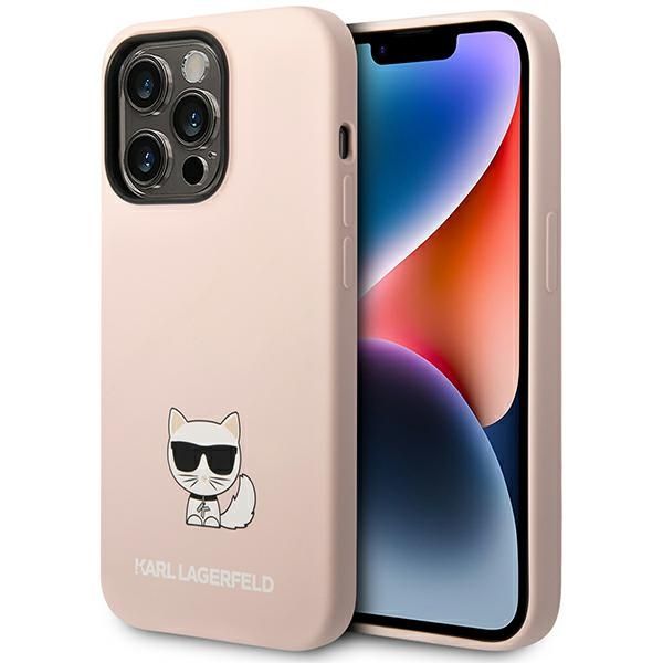 Etui Karl Lagerfeld do iPhone 14 Pro, Różowy zdjęcie 1