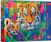 puzzle 500 premium tygrysy w dżungli 37625