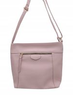 Herisson - torebka worek kieszonka na zamek pudrowy róż 1052L2079