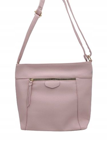 Herisson - torebka worek kieszonka na zamek pudrowy róż 1052L2079 na Arena.pl