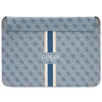 Pokrowiec Guess 4G Printed Stripes na laptopa 14" - niebieski