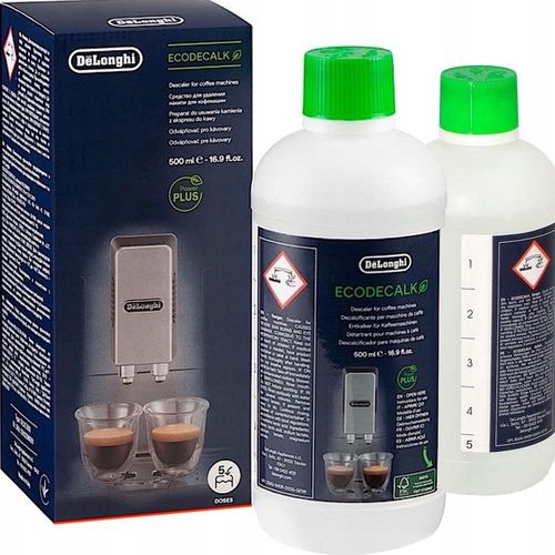 MOCNY ODKAMIENIACZ DO EKSPRESÓW DeLonghi EcoDecalk - 500ml - ORYGINAŁ na Arena.pl