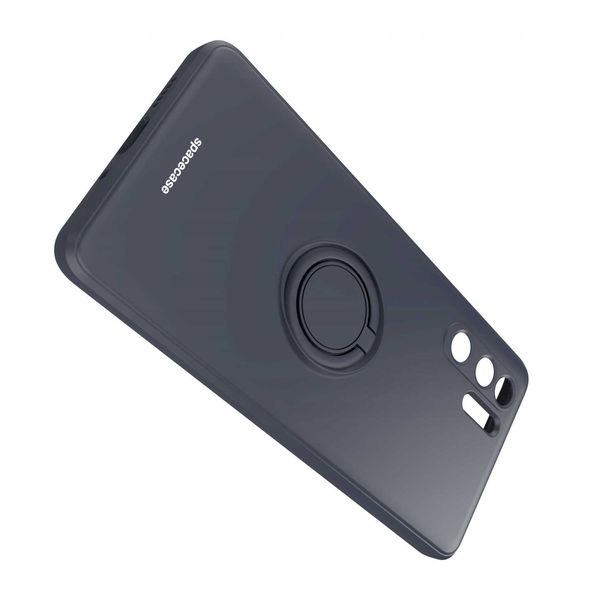 Spacecase Silicone Ring Huawei P30 Pro Black zdjęcie 6