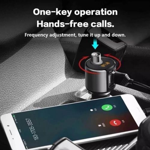 HOCO Ładowarka Samochodowa Transmiter BLUETOOTH FM MP3 na Arena.pl