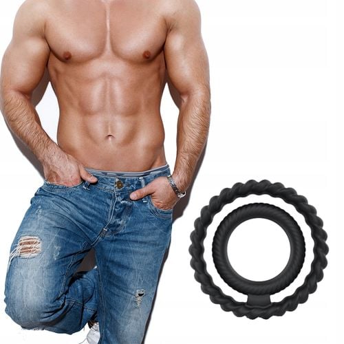 Pierścień na penisa podwójny, uciskowy. na Arena.pl