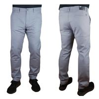 Męskie spodnie Hugo Boss -Schino Slim -50488631 szare oryg. W40/L32 Orange