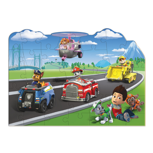 Duże Puzzle Podłogowe Psi Patrol Układanka 40 Elementów Mega Zestaw  200467 na Arena.pl