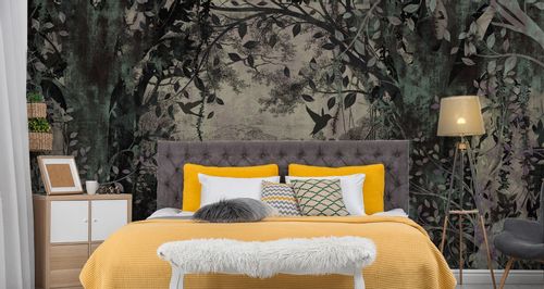 Fototapeta Ścienna DŻUNGLA w Stylu Vintage 400cm x 280cm na Arena.pl