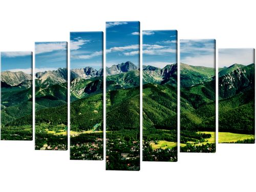 Obraz Dolina w Tatrach 140x80 płótno na Arena.pl