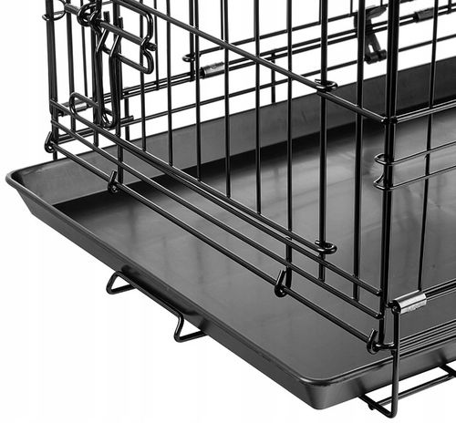 Klatka dla psa kennelowa metalowa Kojec transporter dla zwierząt na Arena.pl