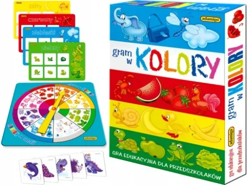 GRA EDUKACYJNA dla 4 Latka Gram w Kolory ZABAWA na Arena.pl
