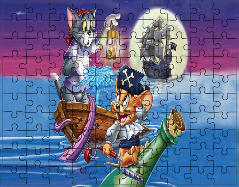 Puzzle Tom i Jerry zdjęcie 1