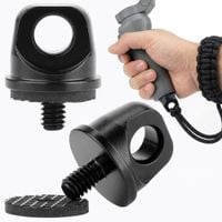 Uchwyt na Pasek M4" ŚRUBA Aparatu Gimbala 17 mm Aluminium Guma Czarny