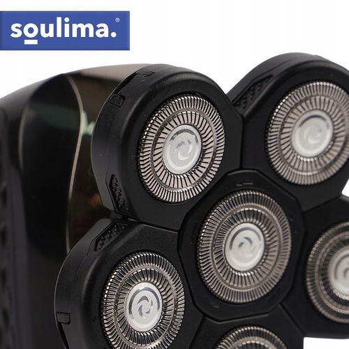Golarka Męska SOULIMA Maszynak Elektryczna do Golenia 6w1 Trymer Brody na Arena.pl