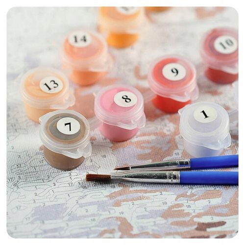 MALOWANIE PO NUMERACH Z RAMĄ Koń Obrazy Do Malowania Po Numerach ARTNAPI na Arena.pl