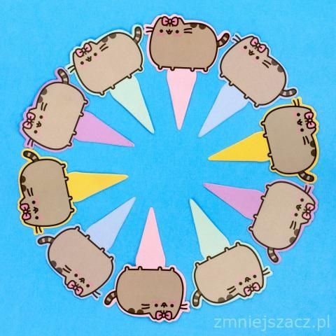 Topper na muffiny Pusheen 6 pak na Arena.pl