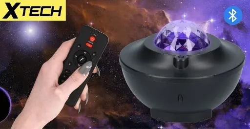 PROJEKTOR GWIAZD KULA LAMPKA LED NOCNA BLUETOOTH zdjęcie 3