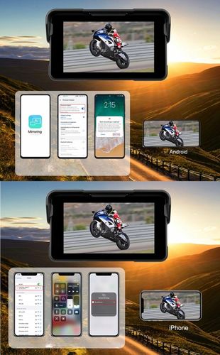 TABLET STACJA MOTOCYKLOWA MULTIMEDIALNA NAWIGACJA CARPLAY ANDROID AUTO na Arena.pl