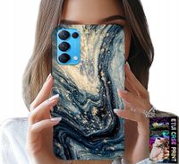 ETUI DO OPPO RENO5 4G 5G - KAMIENNE ELEGANCKIE WZORY OBUDOWA CASE
