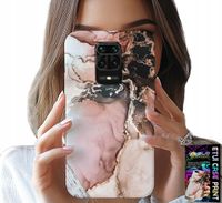 ETUI DO XIAOMI NOTE 9 PRO / 9S - ELEGANCKI MARMUREK MODNE WZORY + SZKŁO