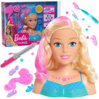 LALKA GŁOWA DO CZESANIA I STYLIZAJI WŁOSÓW BARBIE