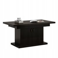 ŁAWA ROZKŁADANA PODNOSZONA Z BARKIEM WENGA CIEMNA