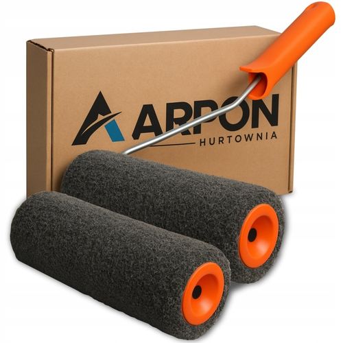 WAŁEK DO GŁADZI/MASY 25cm 2 x WAŁEK+RĄCZKA ARPON 2szt na Arena.pl