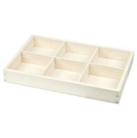 ORGANIZER na biurko pudełko na biżuterię z przegródkami decoupage PL