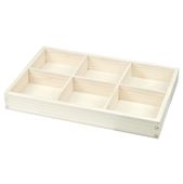 ORGANIZER na biurko pudełko na biżuterię z przegródkami decoupage PL