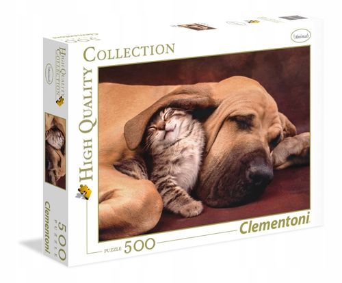 CLEMENTONI puzzle 500 Fototeca Puppies 35020 na Arena.pl